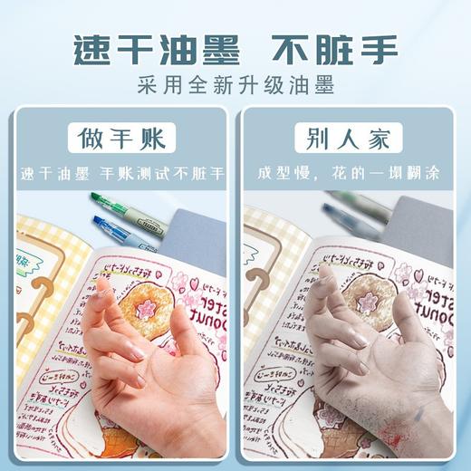 【学习重点！多色标记】得力荧光标记笔学生用荧光笔记号笔彩色划重点手帐专用笔莫兰迪，六种色彩 随心切换。ry 商品图1