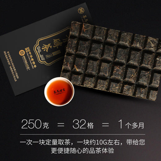 茶马世家丨湖北赤壁 青砖茶 黑茶 一级 2015年 250g 中华老字号赵李桥 商品图1