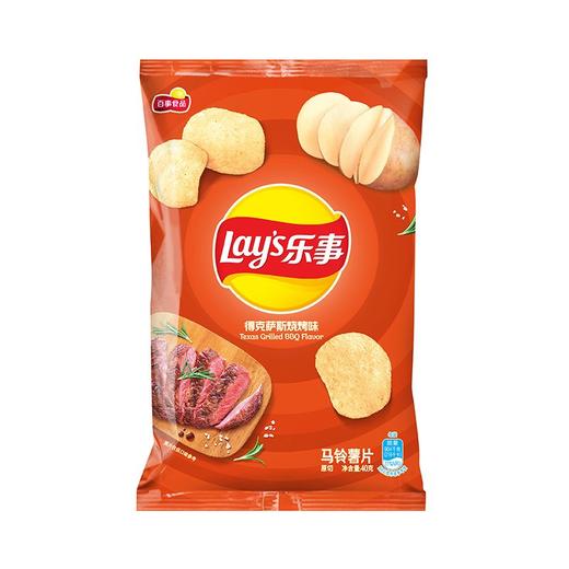 乐事40g烧烤味薯片 商品图0