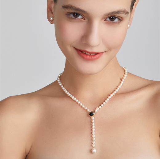 Pearl moments 南红小团圆 经典珍珠项链3号【该商品不支持用券】 商品图5