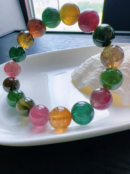 45g 12mm 碧玺手链 商品图1