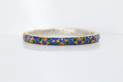 吉祥福禄珐琅彩手镯 商品图0