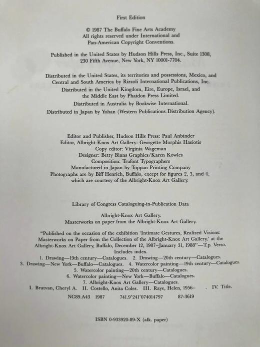 奥尔布赖特-诺克斯美术馆藏画图集 75幅彩色4幅黑白插图 精装大16开 商品图4