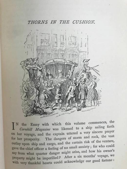 工坊特装本！1869年 萨克雷《委婉集/拿破仑的第二次葬礼》 作者亲绘多幅插图 真皮精装大32开 商品图12