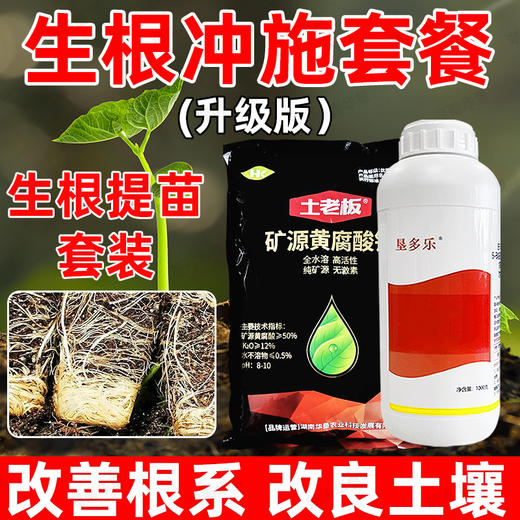 华垦复硝酚钠生根冲施方案组合强力生根蔬菜番茄生根促根调节生长 商品图4