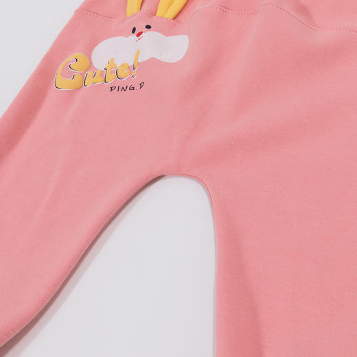 贝贝怡童装女童大屁屁裤秋季新款婴儿大pp裤宝宝可爱长裤儿童秋装ZB3DK020
 商品图9