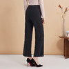 EITIE爱特爱秋季新款时尚高腰显瘦通勤干练百搭长裤D2405401 商品缩略图4