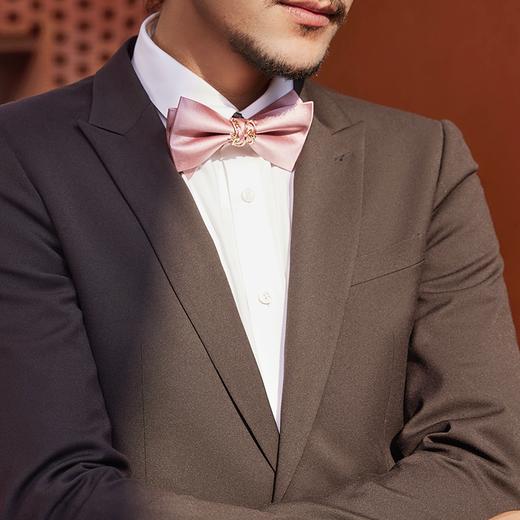 【婚礼季/毛料套西】柒牌西装男士套装商务正装秋季新款面试新郎结婚礼服	127C71110 商品图2