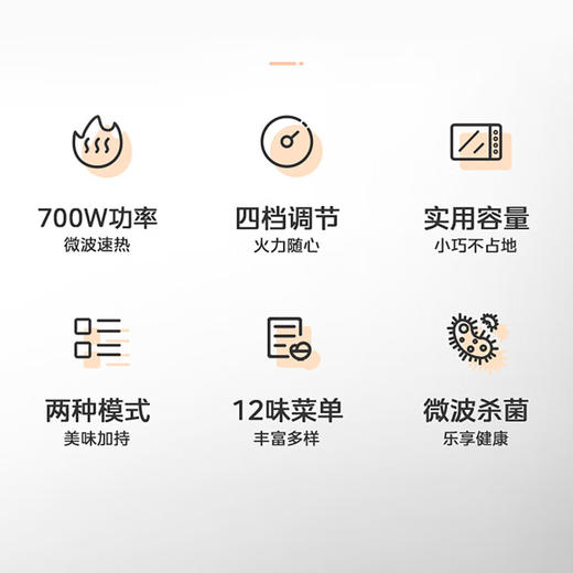 【直发】美的微波炉C10 商品图1