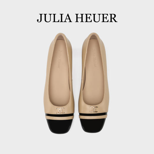 Julia Heuer 小香风拼色高跟鞋 商品图7