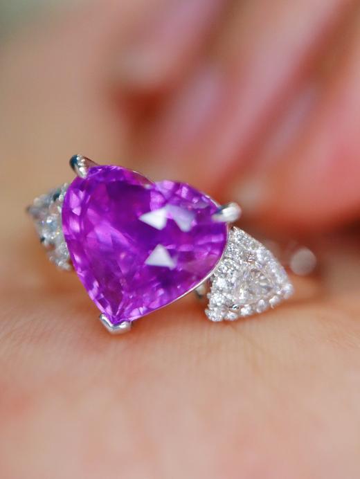 3.02ct 蓝宝石戒指 商品图2