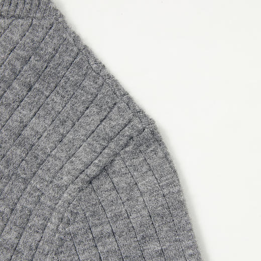 高级感精致双开拉链柔软保暖毛衣外套女早春圆领长袖上衣V3642455 商品图4