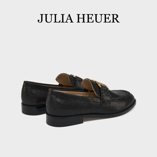 Julia Heuer 饰扣平跟乐福鞋 商品图5