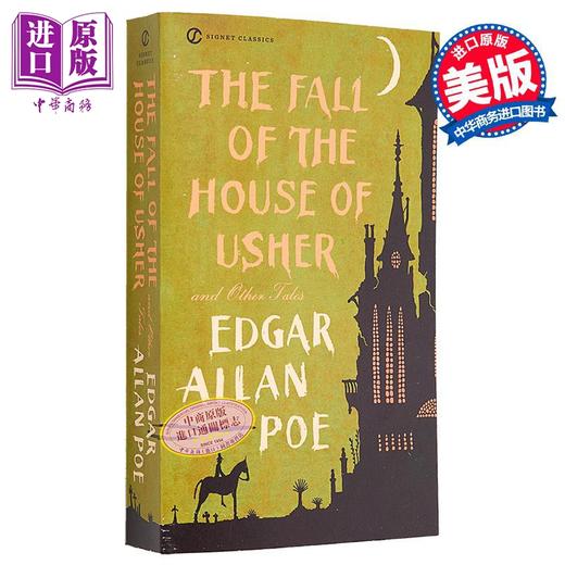 【中商原版】Signet 厄舍古屋的倒塌及其他故事 The Fall of the House of Usher 英文原版 Edgar Allan Poe 爱伦坡 商品图0
