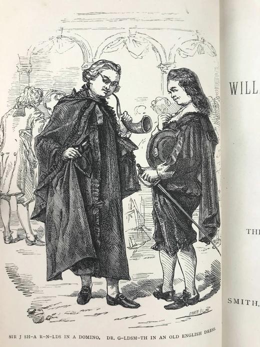 工坊特装本！1869年 萨克雷《委婉集/拿破仑的第二次葬礼》 作者亲绘多幅插图 真皮精装大32开 商品图3