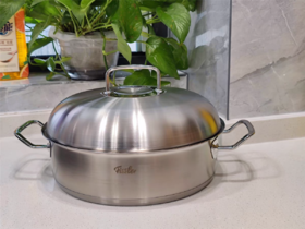 【春上新】【睡眠月爆品】10楼菲仕乐   28cm雅阁菁选深型炖炒锅    吊牌价3980元    活动价3080元