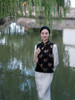 盛唐婧 |中式国风黑金蝴蝶花瓣襟马甲 商品缩略图3