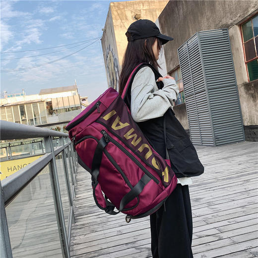 FXQ【旅行包男士大容量】短途出差通勤包 手提行李袋 干湿分离运动健身包女 商品图7