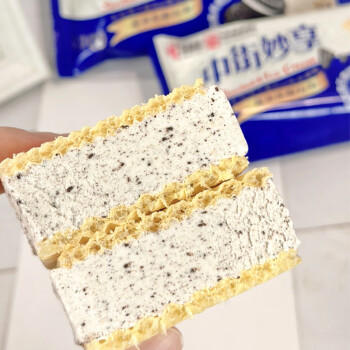 中街冰点 妙享牛奶饼干威化口味冰淇淋 70克*6支 雪糕甜品 家庭装 商品图2