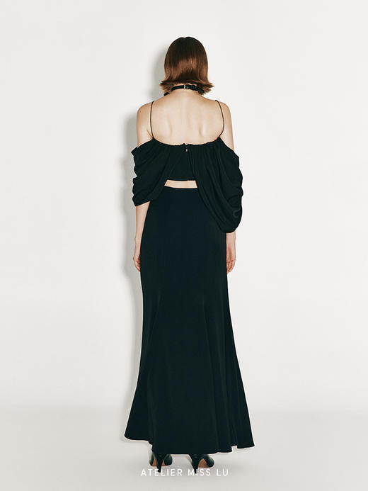 【陆地人鱼】优雅知性小鱼尾长半裙 商品图2