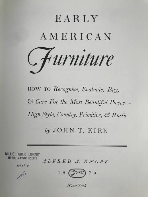 美国老家具的品鉴与保养 配大量插图 精装大16开 商品图3