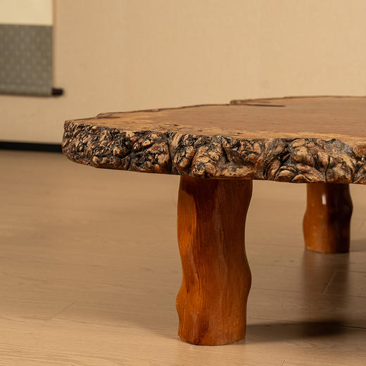 二十世纪 瘿木随形大茶台 商品图3