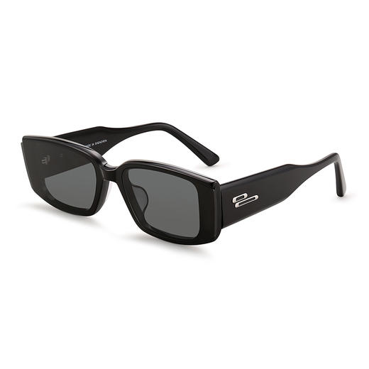 普莱斯新款太阳镜 PBS24025A 先锋窄框美式复古风 优质板材 男女同款 三色可选 商品图0