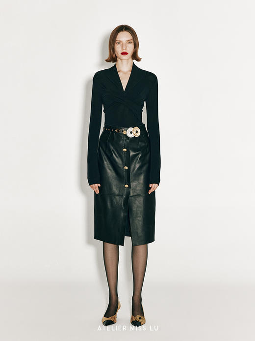 【银河罗盘】抽象花片设计肌理银色胸针 商品图3