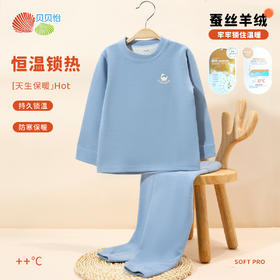  贝贝怡儿童家居服内衣套头套装ZB3DT052