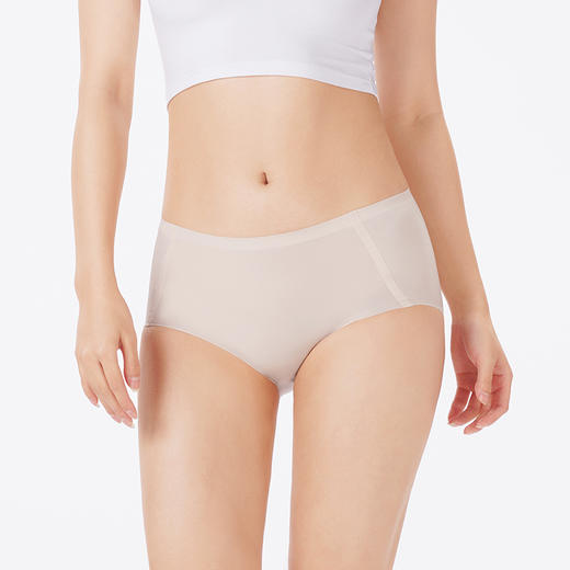 都市丽人内裤零感无痕平角裤锦氨女士内裤LKT5Q8 商品图1