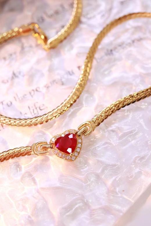 1.46ct 红宝石项链 商品图4