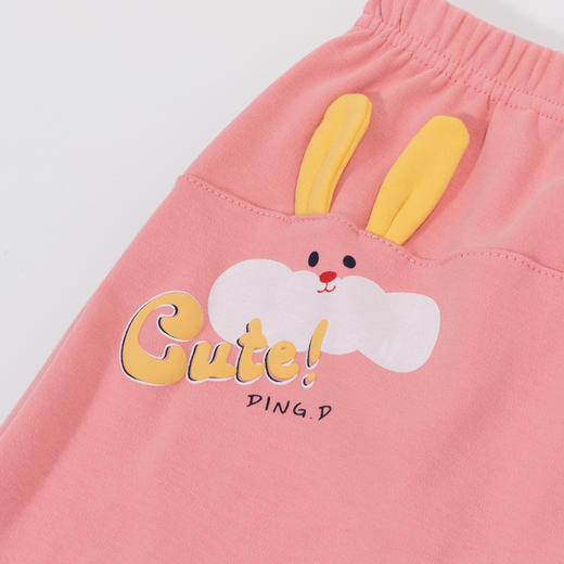 贝贝怡童装女童大屁屁裤秋季新款婴儿大pp裤宝宝可爱长裤儿童秋装ZB3DK020
 商品图8