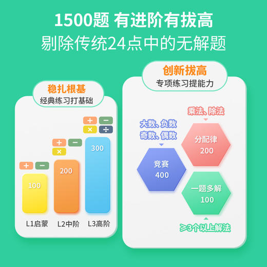 【1-4年级必备】口算推理 智能24点学练机 北极星光年 商品图3