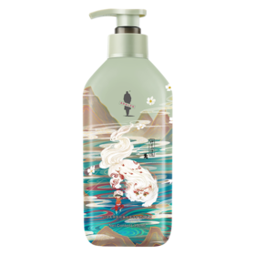 阿道夫山海经茶麸祛屑止痒洗发水350ml