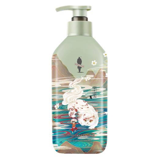 阿道夫山海经茶麸祛屑止痒洗发水350ml 商品图0