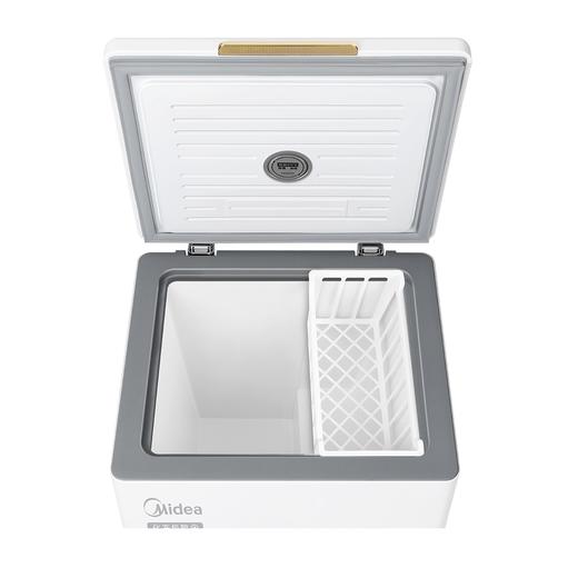 美的(Midea)（202825）冰柜家用商用冷柜冷藏冷冻柜超低温零下40度电脑精准控温节能一级能效超低温海鲜冷柜 零下40度 102L 电子控温 102EMR 商品图1