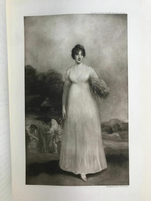 38*29cm！1909年 约翰·霍普纳画集 64幅版画插图 漆布精装8开 商品图11