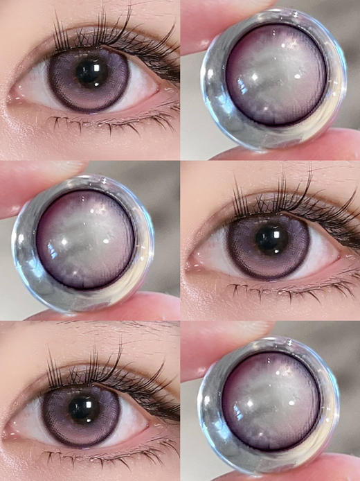 putata 风之樱奈 年抛 两片 14.5mm 参考着色 13.9mm 基弧 8.6 含水 38% 韩国进口 商品图1