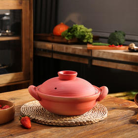 唯都红韵东方粗陶煲