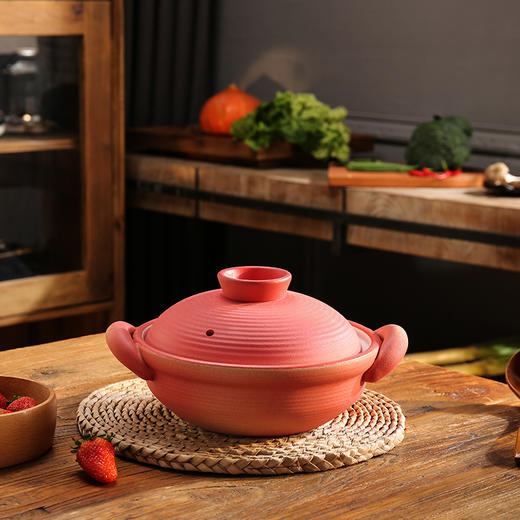 唯都红韵东方粗陶煲 商品图0