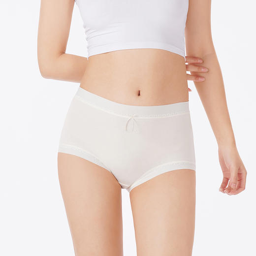 都市丽人内裤宽版包覆平角裤4030棉女士内裤LKT5R2 商品图1