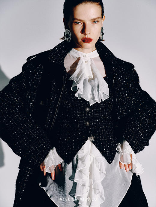 【银河织梦】几何设计肌理金属耳环 商品图1