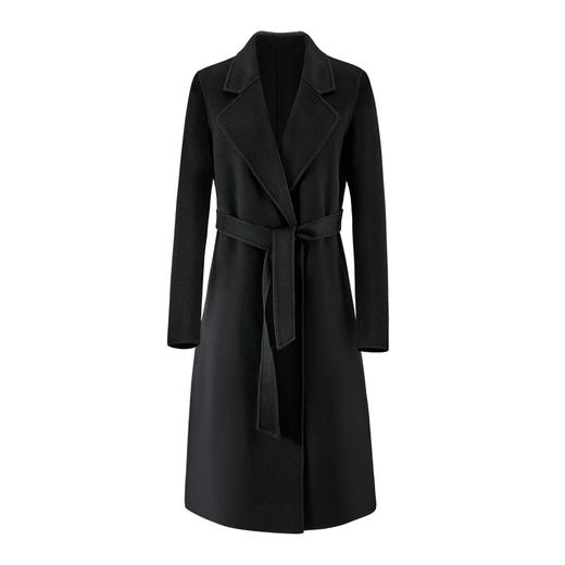 Avann长款系带100%羊毛大衣S04 商品图5