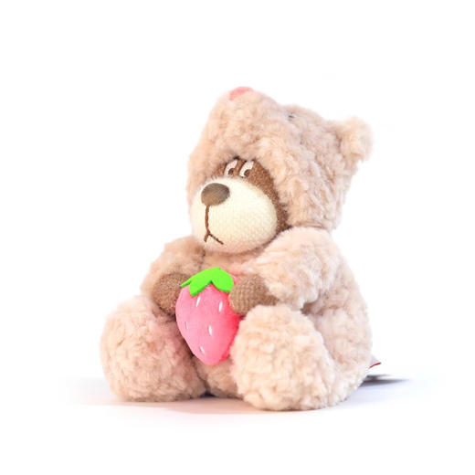 小熊汉斯 变身草莓熊粉灰-XS-S-M 商品图1