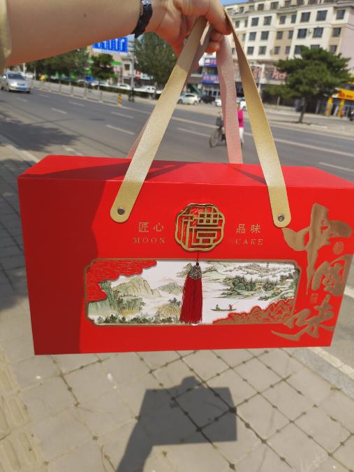 中国味双层月饼礼盒（红盒） 商品图1