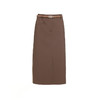 乔万尼半身裙长款新款秋冬复古设计棕色EM3D391 商品缩略图4