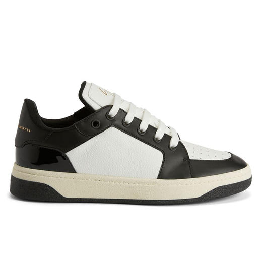 Giuseppe Zanotti 男士签名徽标低帮休闲运动鞋 混色 RM40010002 商品图0