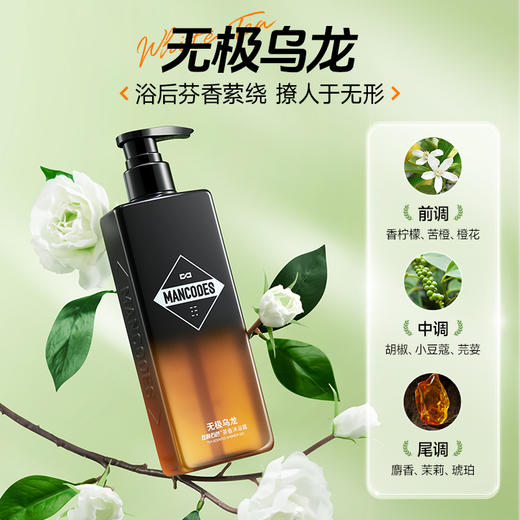 🎊双旦礼遇 | 拍5免3☃低至￥31.9/件>左颜右色 茶香沐浴露400g 商品图7
