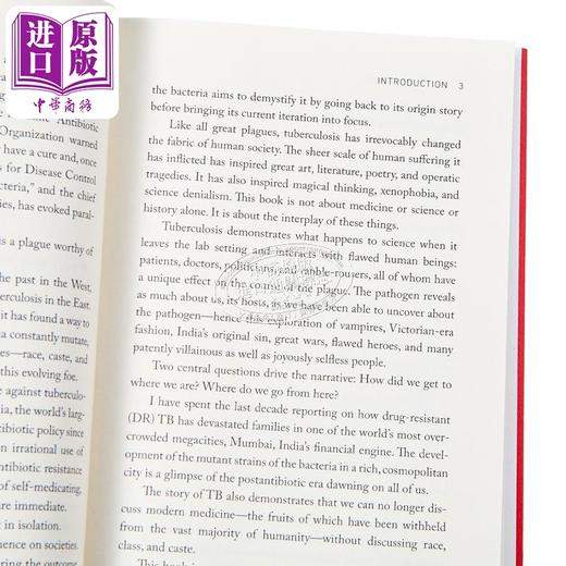 【中商原版】幽灵瘟疫 肺结核如何塑造历史 Phantom Plague How Tuberculosis Shaped History 英文原版 Vidya Krishnan 商品图2