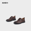 和诚行 2024秋冬新款真皮商务系带休闲皮鞋百搭复古男皮鞋1320078 商品缩略图3
